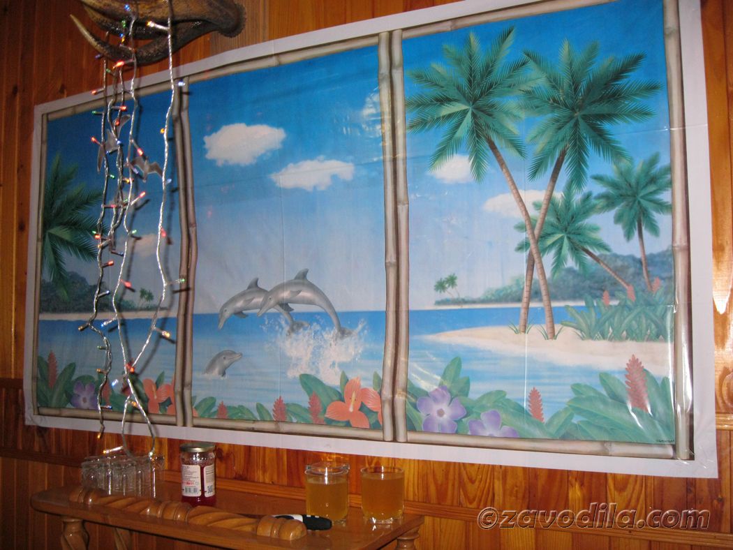 гавайская вечеринка в сауне, сценарий, фото, конкурсы