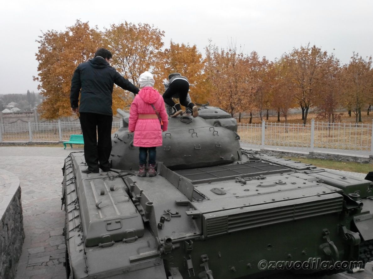 World of tanks и пушек - музей под открытым небом