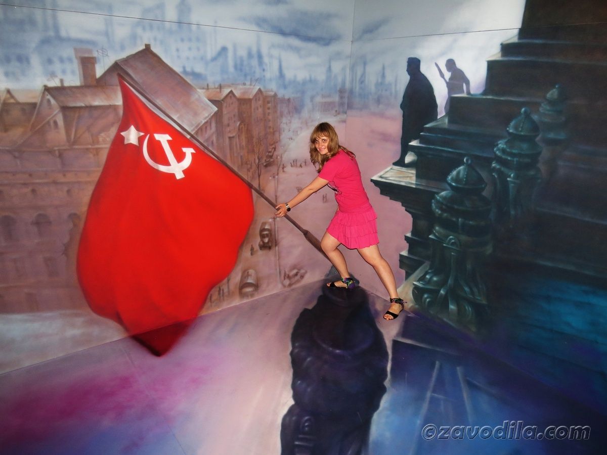 "Живые" картины - 3D выставка в Киеве