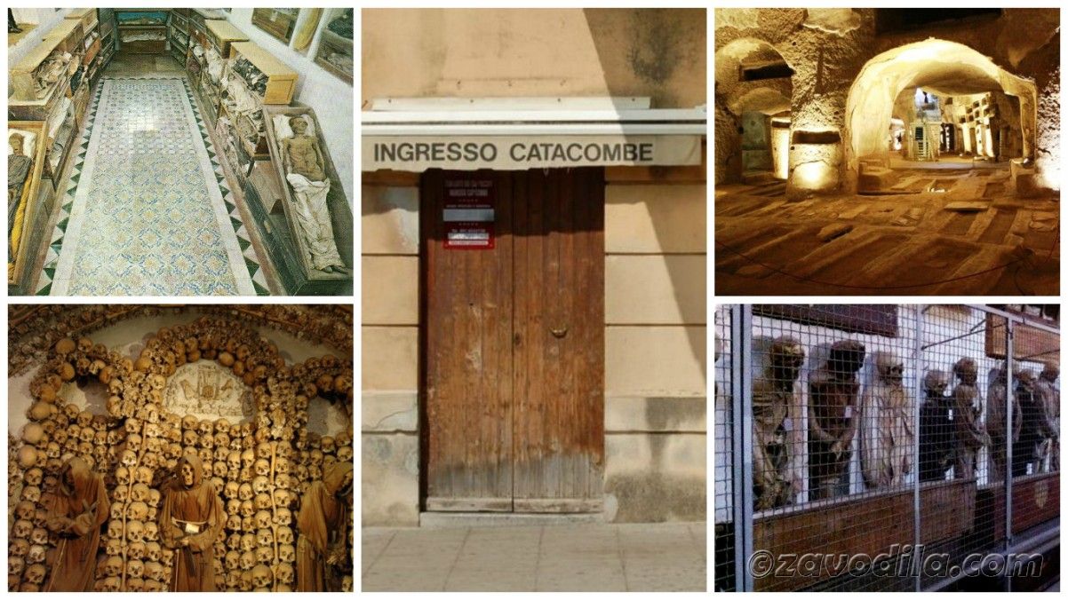 Самые страшные и жуткие музеи мира, Катакомбы капуцинов, Сицилия, Италия