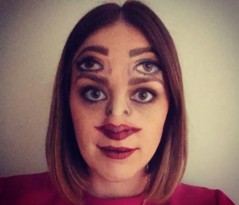 макияж на Хэллоуин для девушек