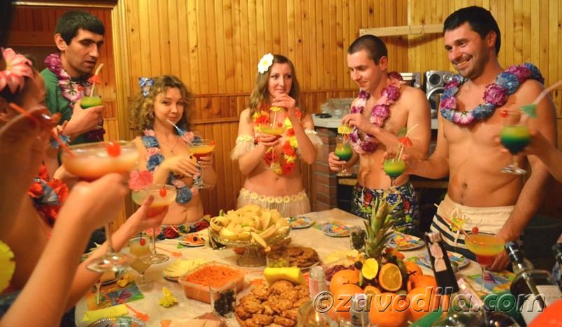 вечірка у гавайському стилі - ігри