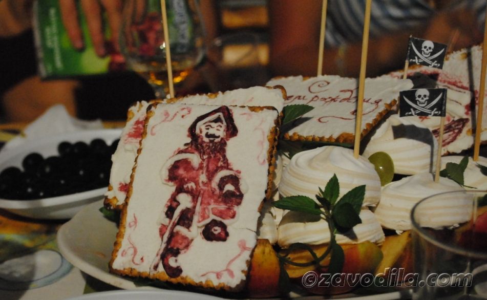 Пиратская вечеринка на яхте